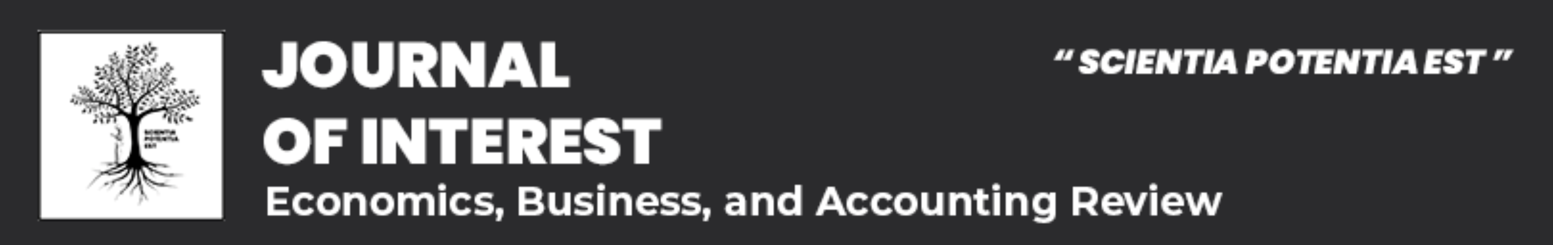 Journal of INTEREST:  Economics, Business and Accounting Review